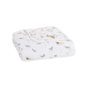 aden   anais Organic Cotton Muslin Dream Blanket - Safari Dreams