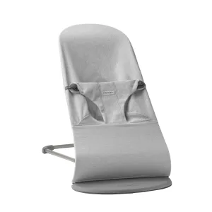 BabyBjrn Bouncer Bliss Woven Mlange - Light Grey