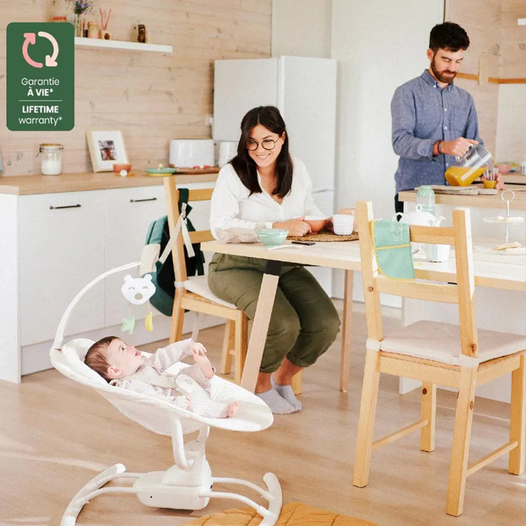 Badabulle Lateral Swing With Remote - Cream