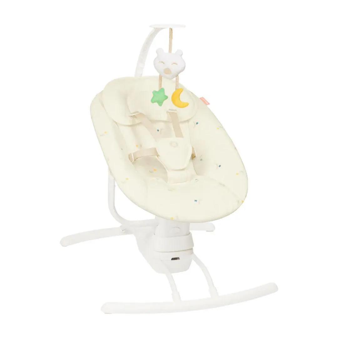 Badabulle Lateral Swing With Remote - Cream