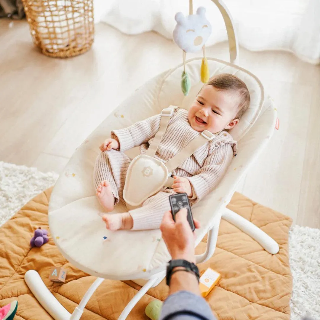 Badabulle Lateral Swing With Remote - Cream