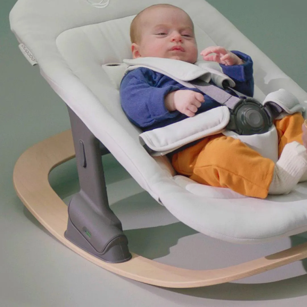 Bugaboo Giraffe Highchair Rocker Frame - Neutral Wood