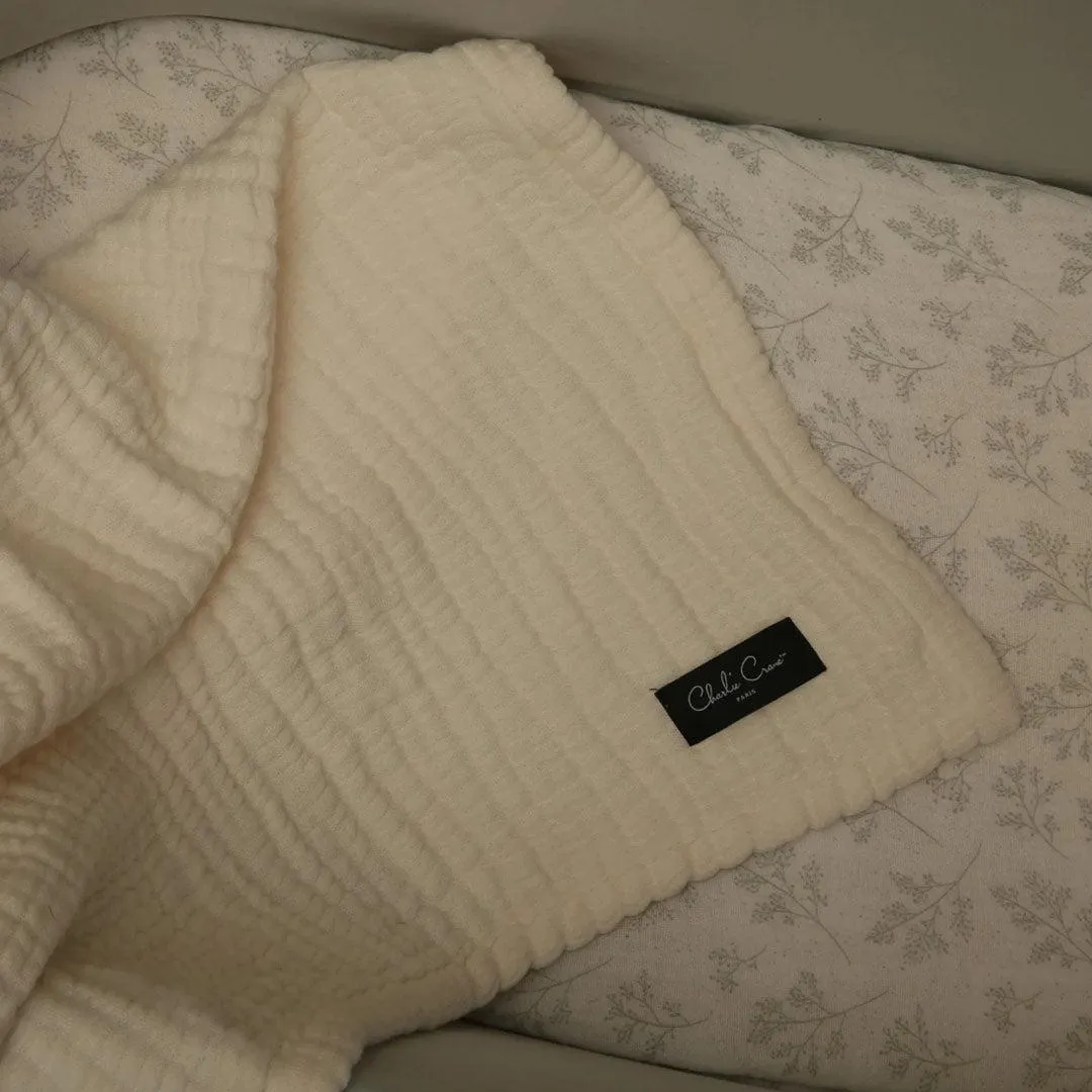 Charlie Crane Doli Blanket - Milk