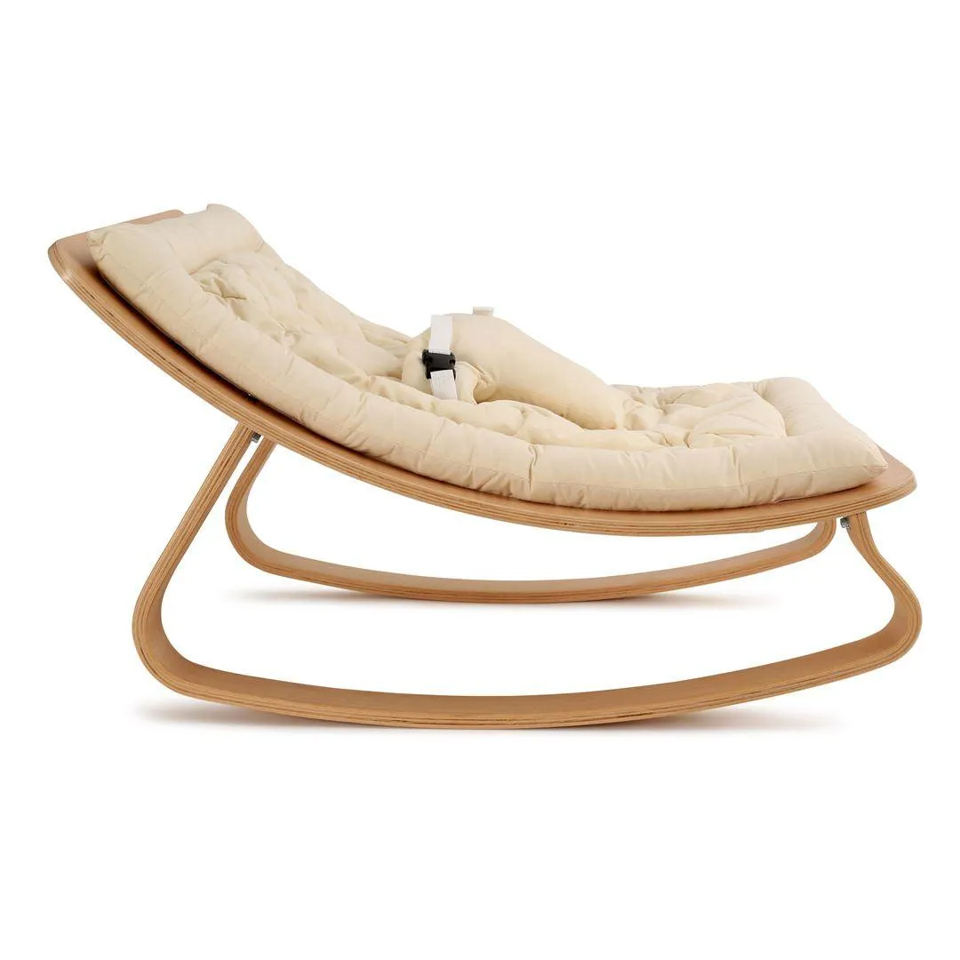 Charlie Crane LEVO Baby Rocker - Beech