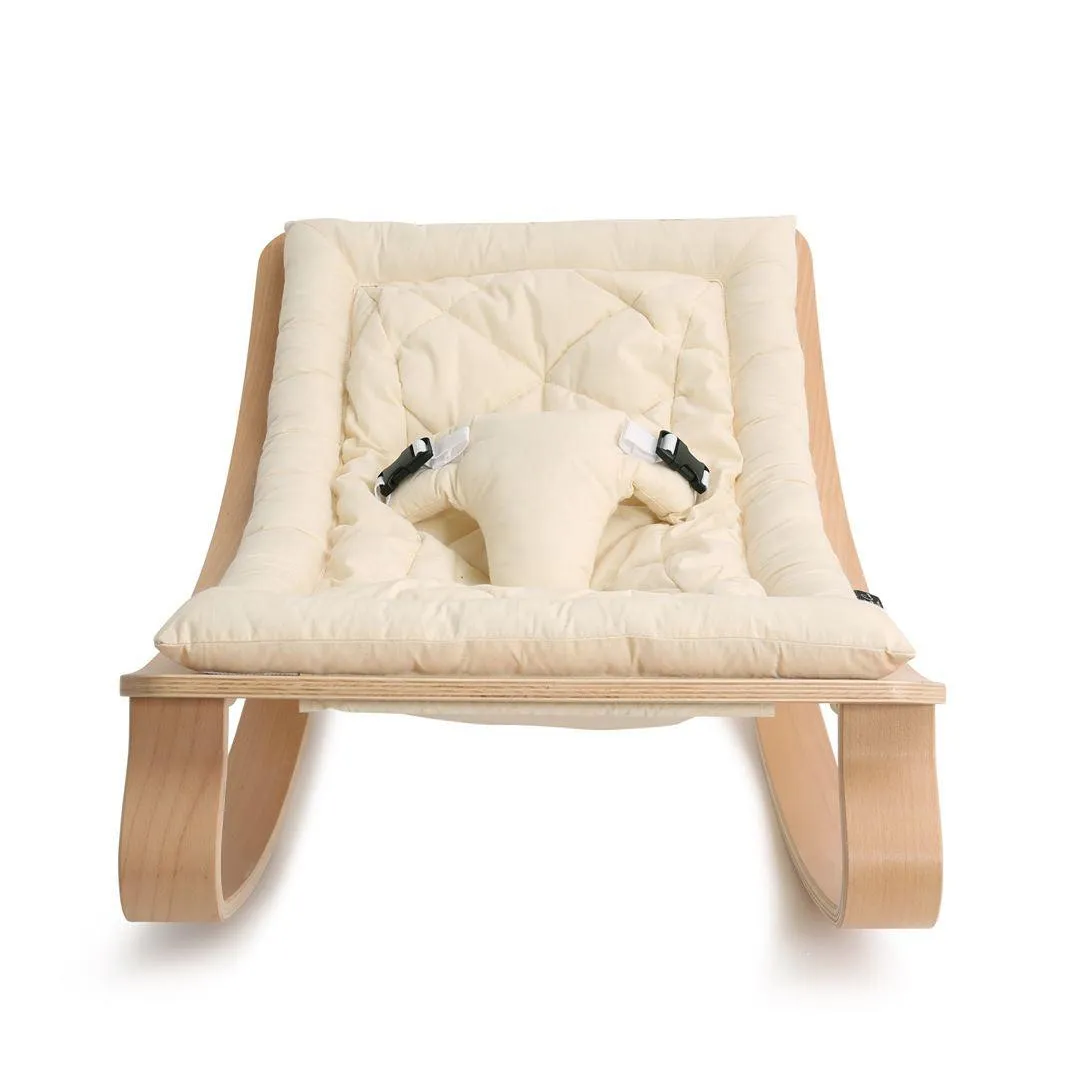 Charlie Crane LEVO Baby Rocker - Beech