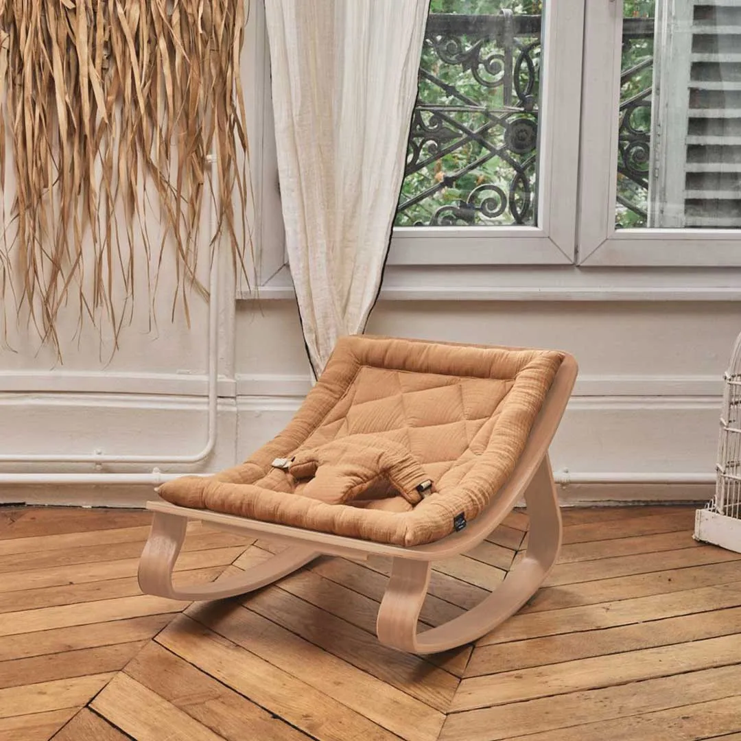 Charlie Crane LEVO Baby Rocker - Beech