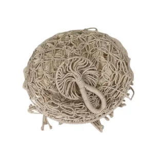 Crane Baby Boho Crib Canopy, Beige Macrame