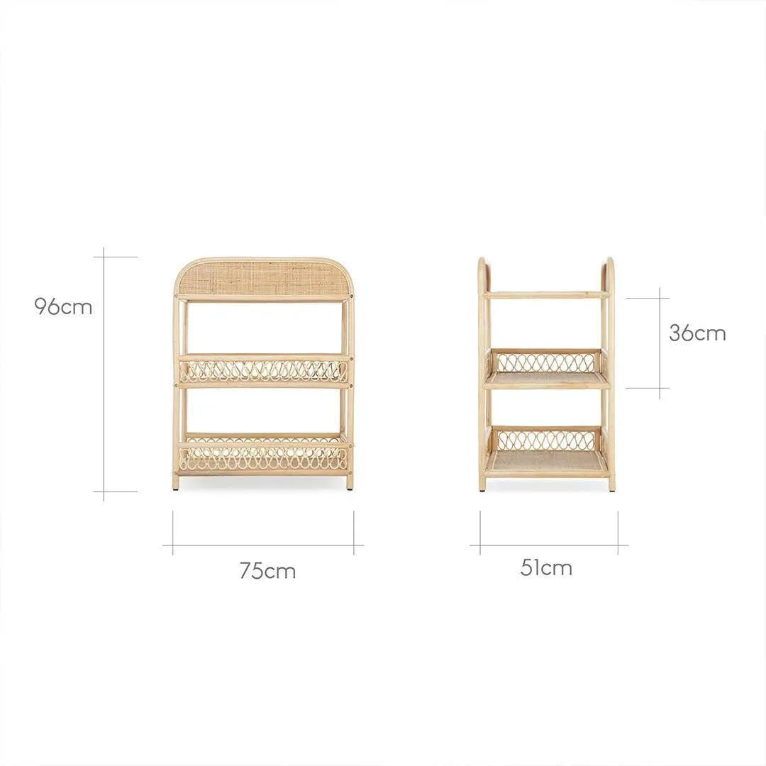 CuddleCo Aria Changer - Rattan