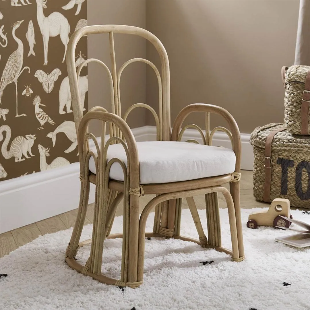 CuddleCo Aria Kids Chair - Rattan