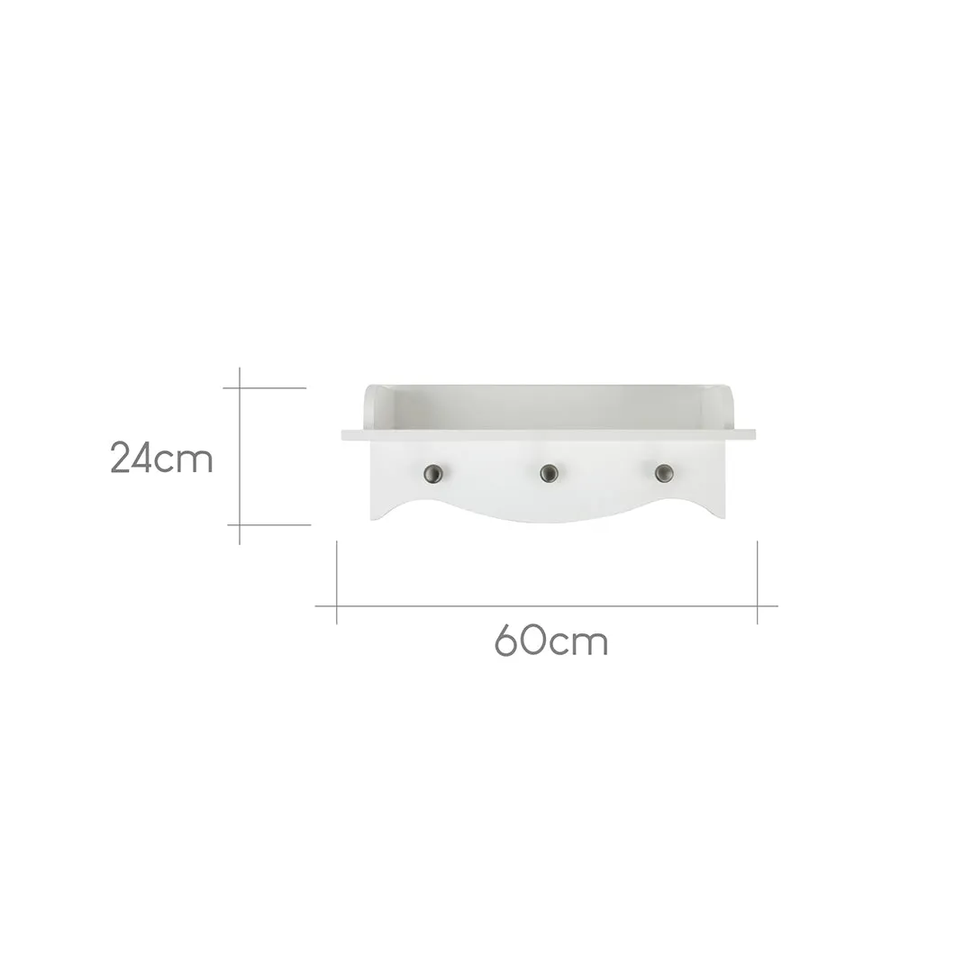 CuddleCo Clara Shelf - White