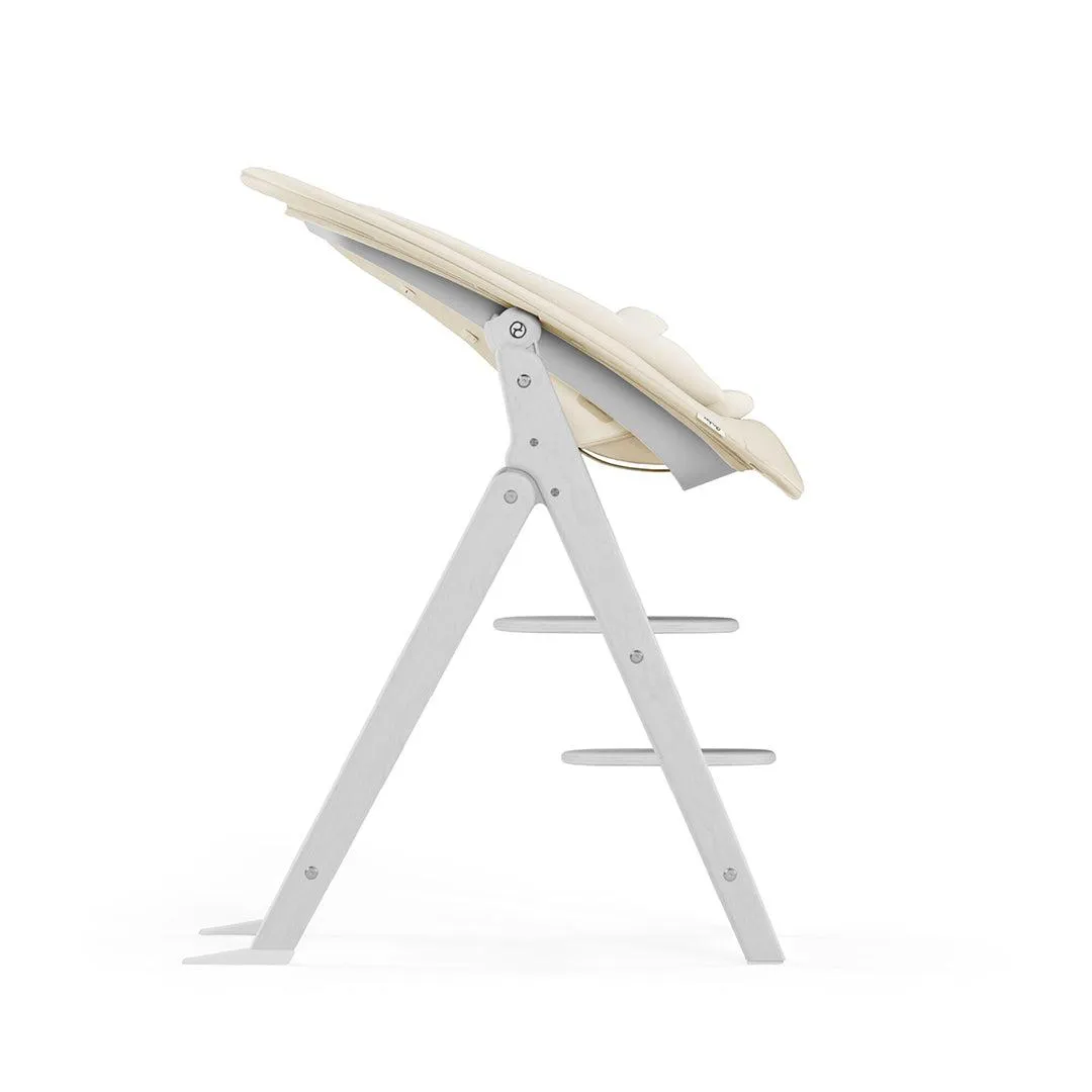 CYBEX Click & Fold 4 In 1 Highchair - White
