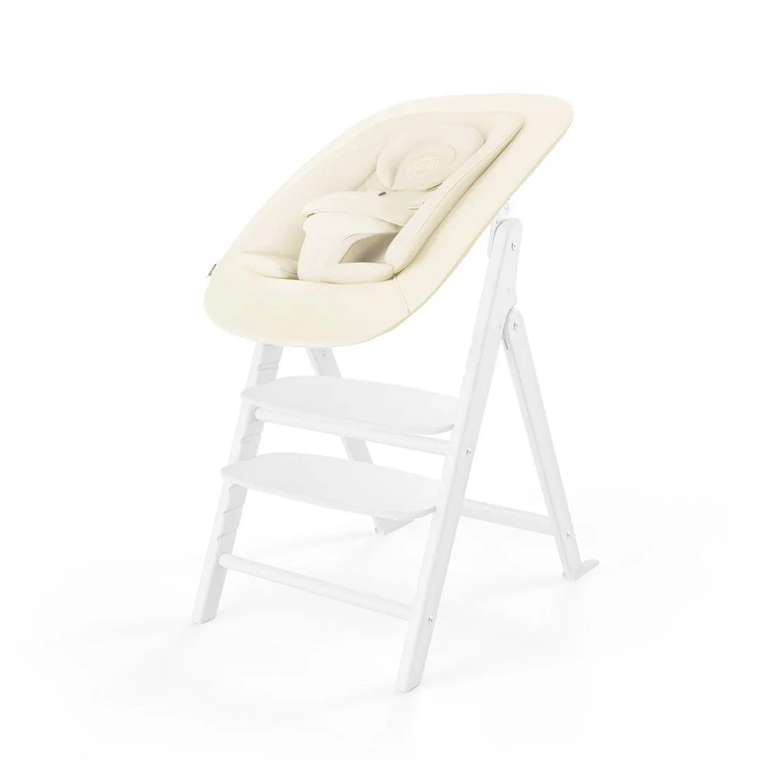 CYBEX Click & Fold 4 In 1 Highchair - White
