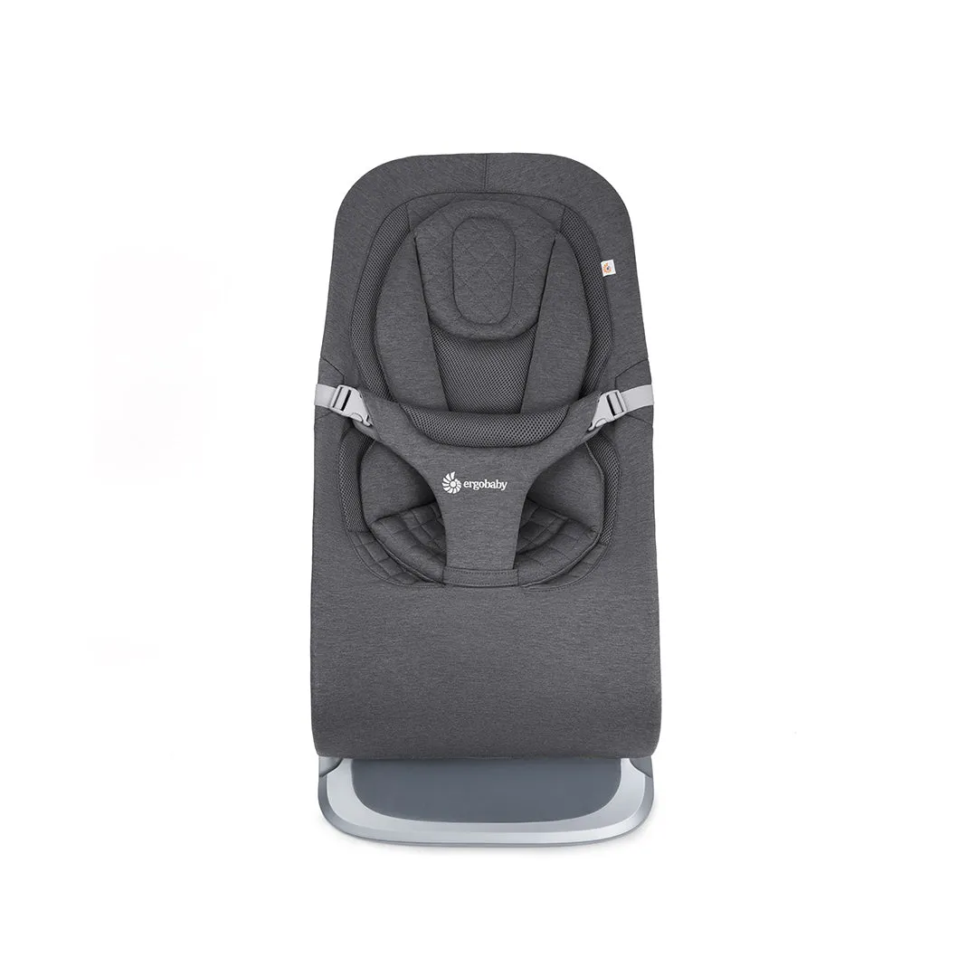 Ergobaby Evolve Baby Bouncer - Charcoal Grey