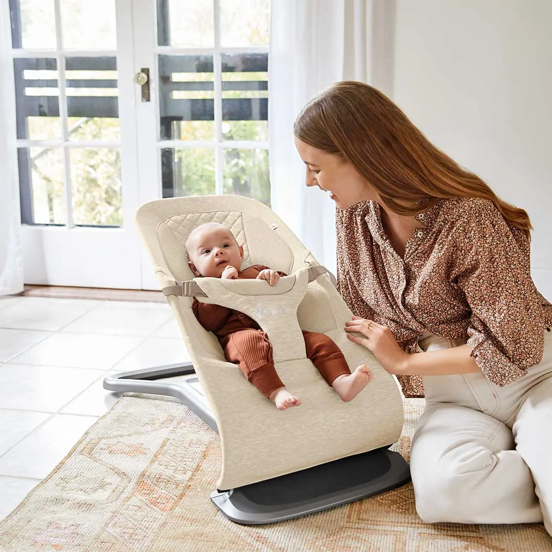 Ergobaby Evolve Baby Bouncer  - Cream