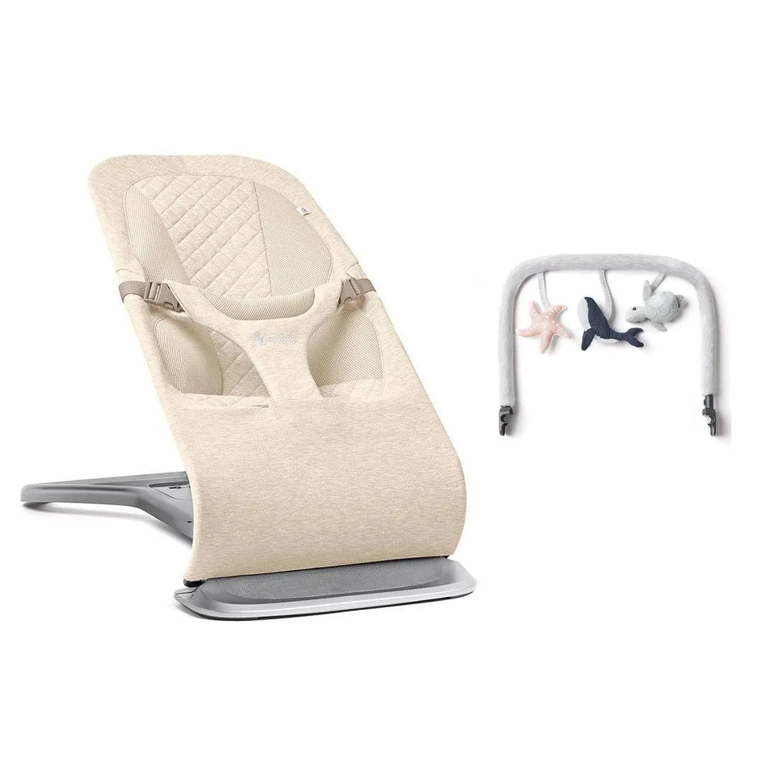 Ergobaby Evolve Baby Bouncer  - Cream
