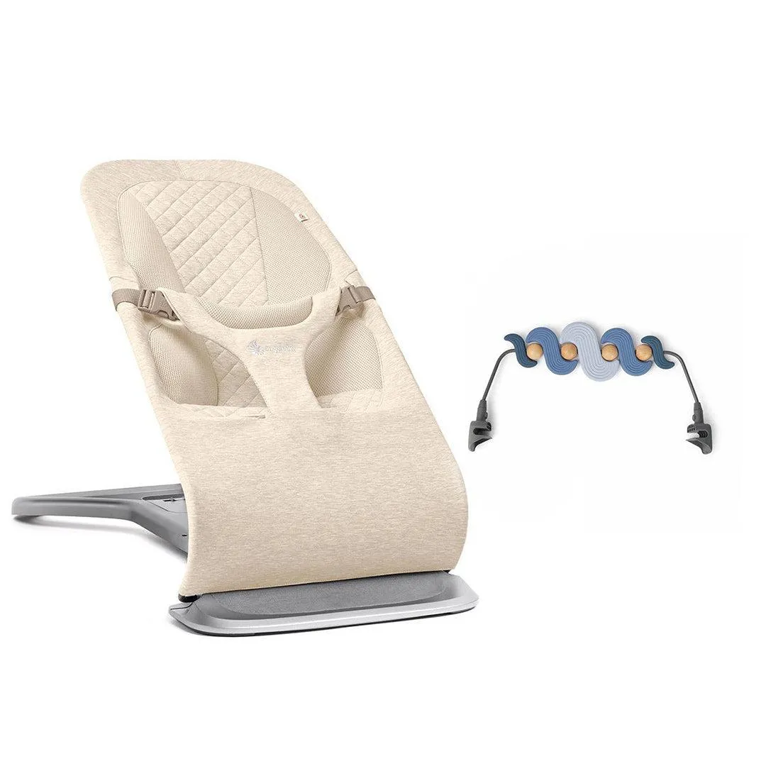 Ergobaby Evolve Baby Bouncer  - Cream