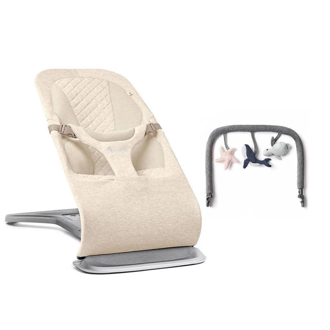 Ergobaby Evolve Baby Bouncer  - Cream