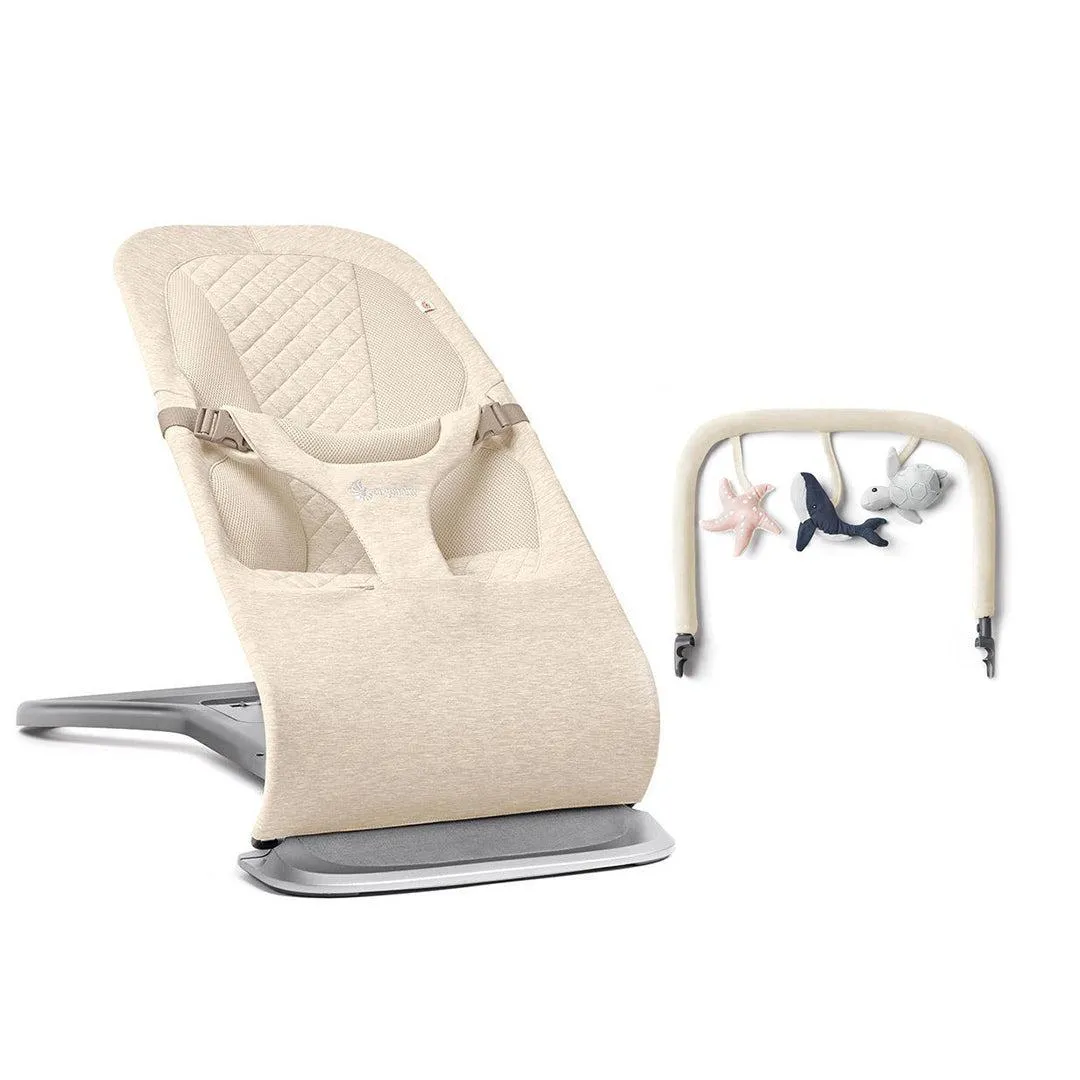 Ergobaby Evolve Baby Bouncer  - Cream