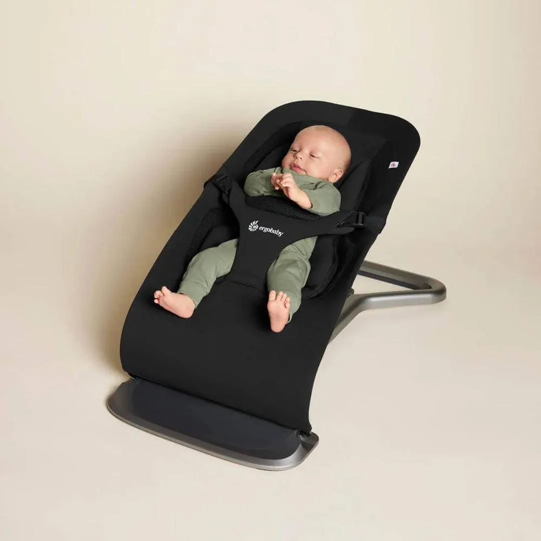 Ergobaby Evolve Baby Bouncer - Onyx Black