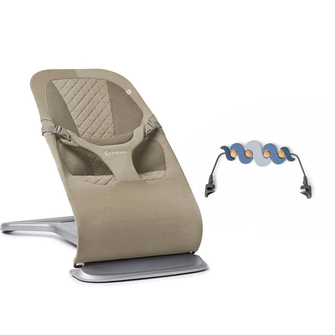 Ergobaby Evolve Baby Bouncer - Soft Olive