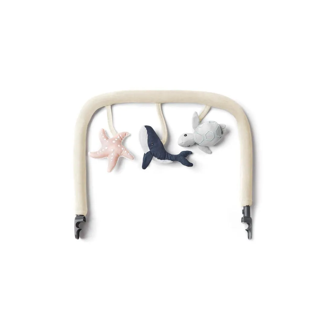 Ergobaby Evolve Bouncer Toy Bar - Ocean Wonders - Cream