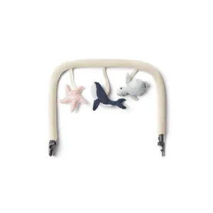 Ergobaby Evolve Bouncer Toy Bar - Ocean Wonders - Cream