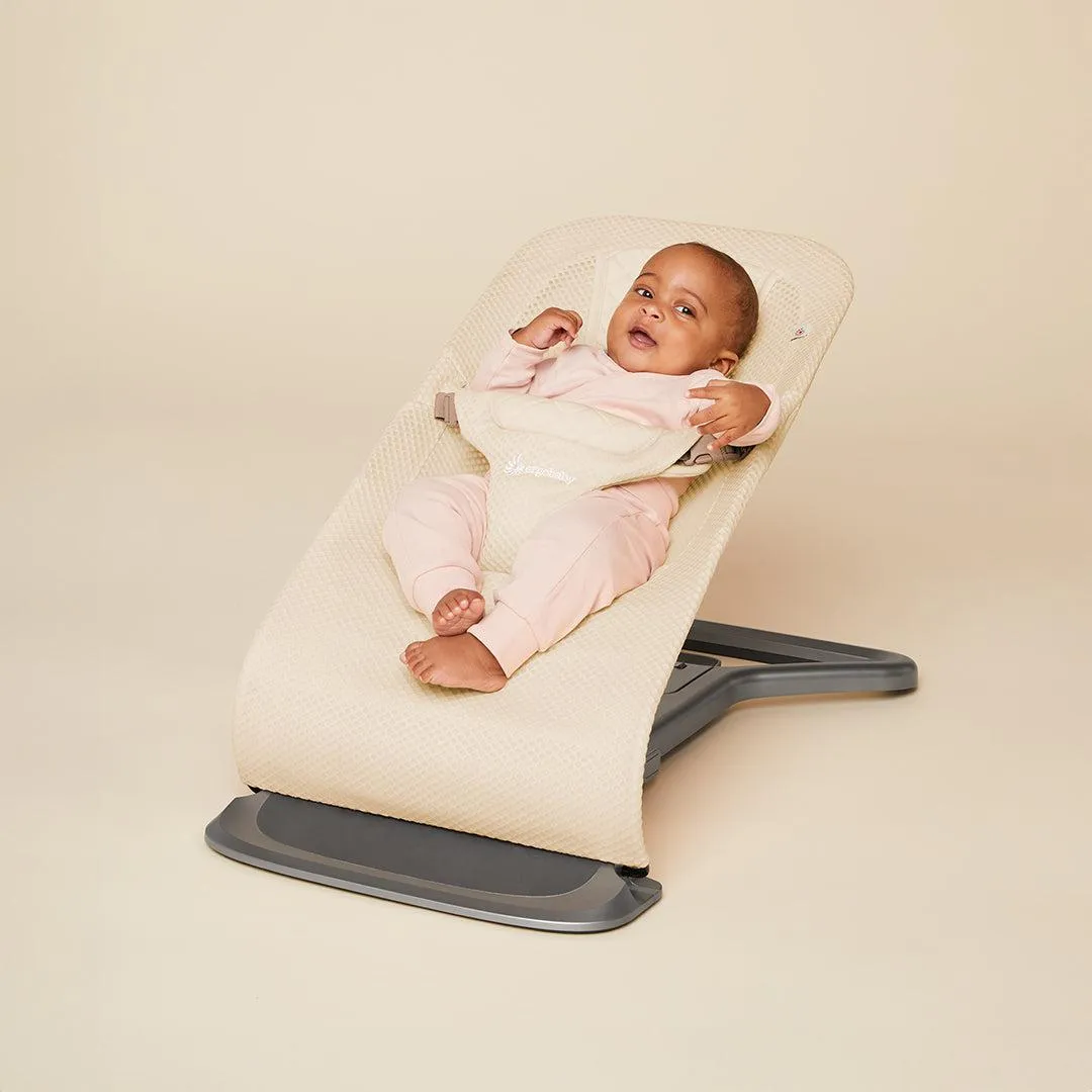 Ergobaby Evolve Mesh Baby Bouncer - Cream