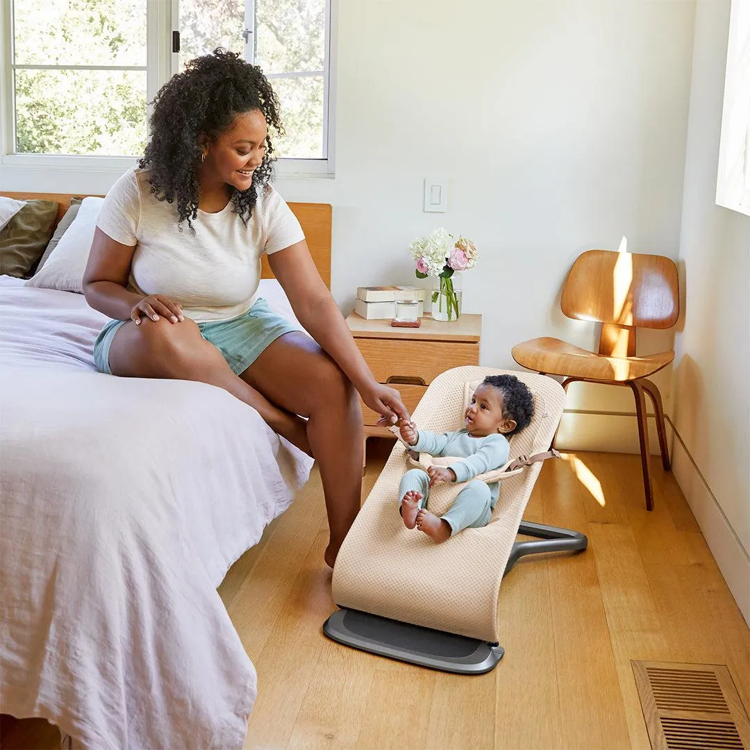 Ergobaby Evolve Mesh Baby Bouncer - Cream