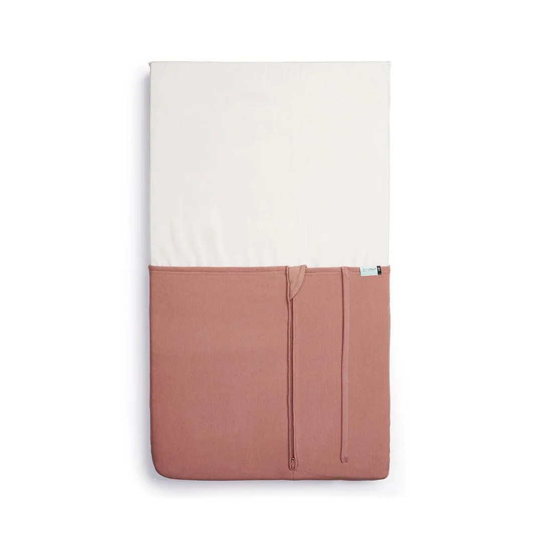 ergoPouch Organic Crib All Year HugMe Blanket - Rose - 1.0 / 2.5 TOG