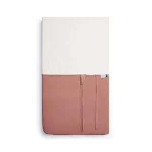 ergoPouch Organic Crib All Year HugMe Blanket - Rose - 1.0 / 2.5 TOG