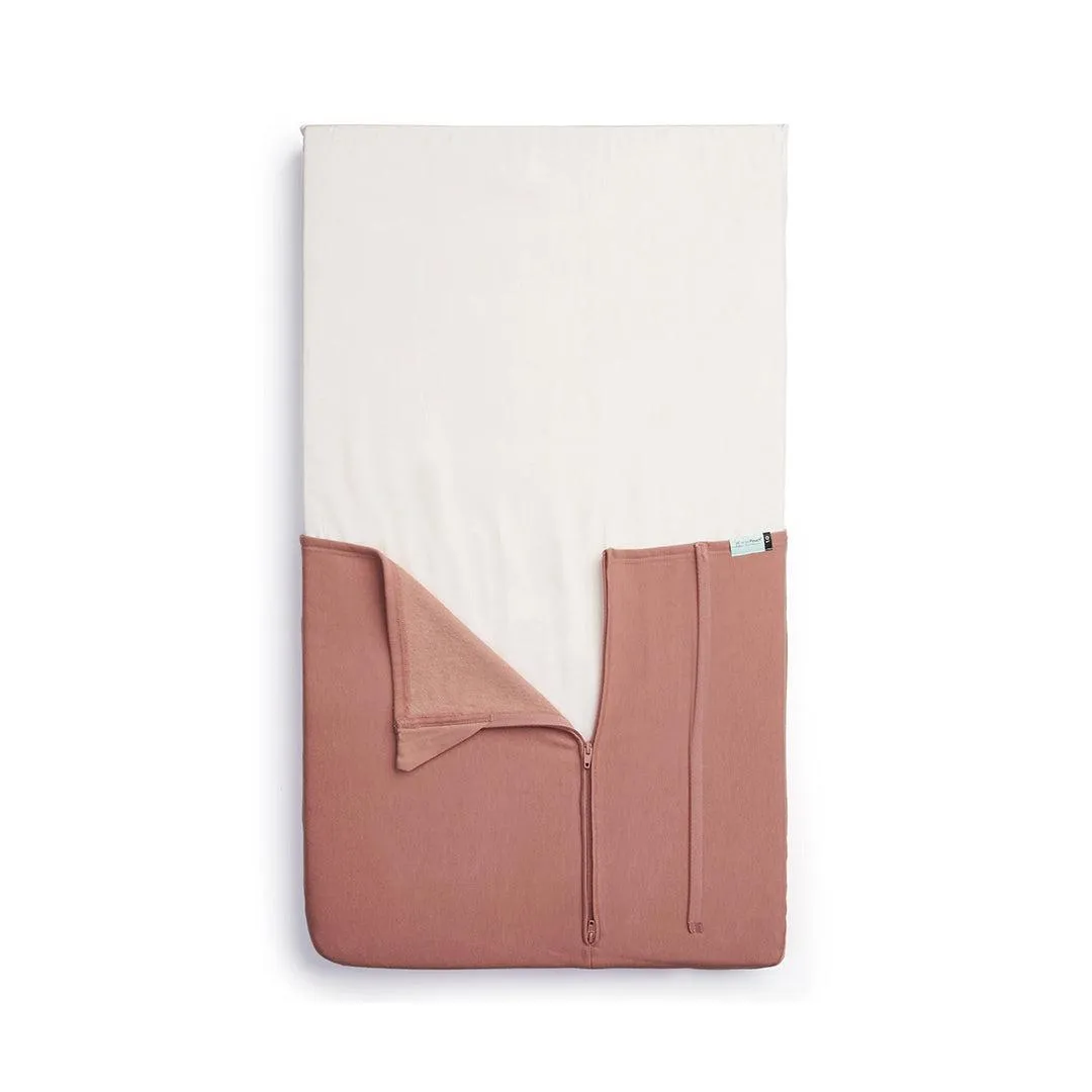ergoPouch Organic Crib All Year HugMe Blanket - Rose - 1.0 / 2.5 TOG