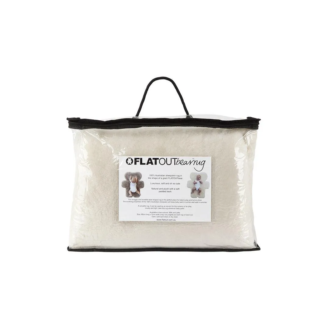 FLATOUTbear Rug - Milk