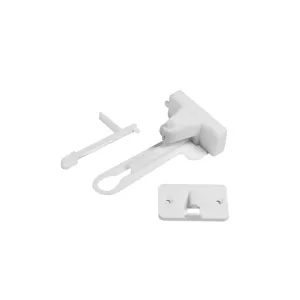 Fred Adhesive Top Drawer Catches - Pure White V2 - 2 Pack