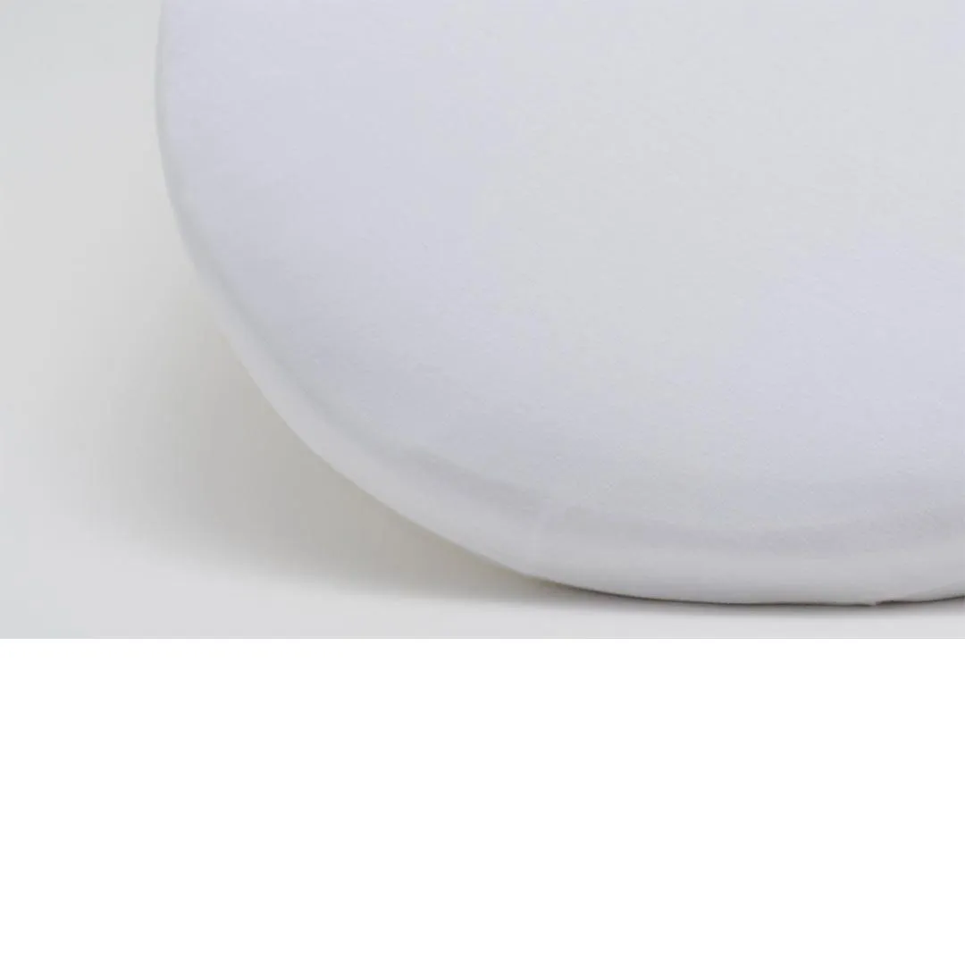 Gaia Baby Cot Fitted Sheets - White - 2 Pack