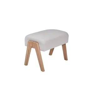 Gaia Baby Hera Footstool Natural Oak - Natural Oak / Barley