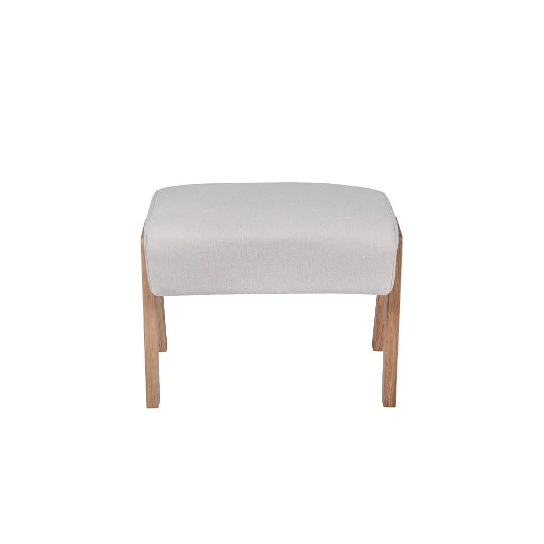 Gaia Baby Hera Footstool Natural Oak - Natural Oak / Barley