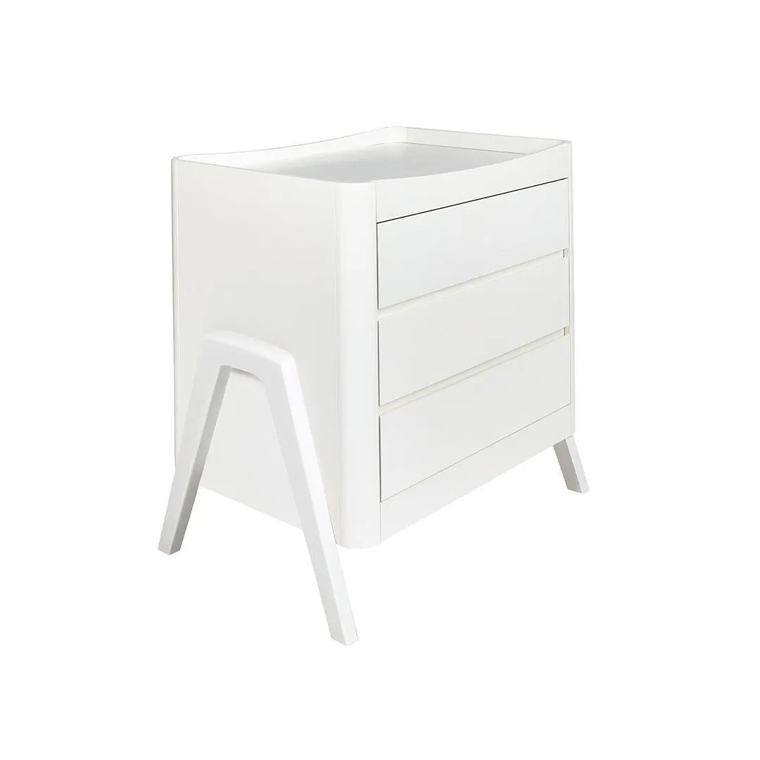 Gaia Baby Hera 'Studio Edit" Two Piece Set (Cot & Dresser) - White