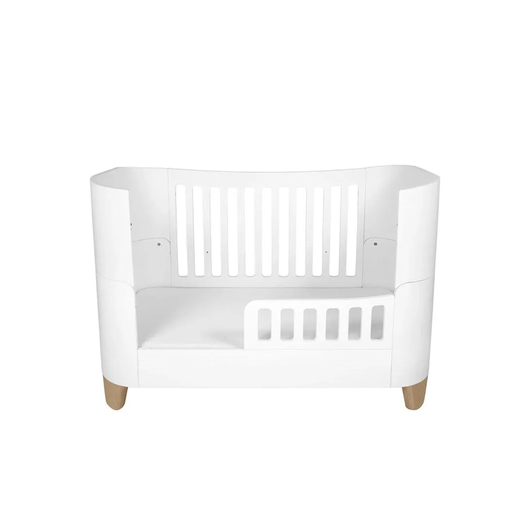 Gaia Baby Serena Toddler Rail - White