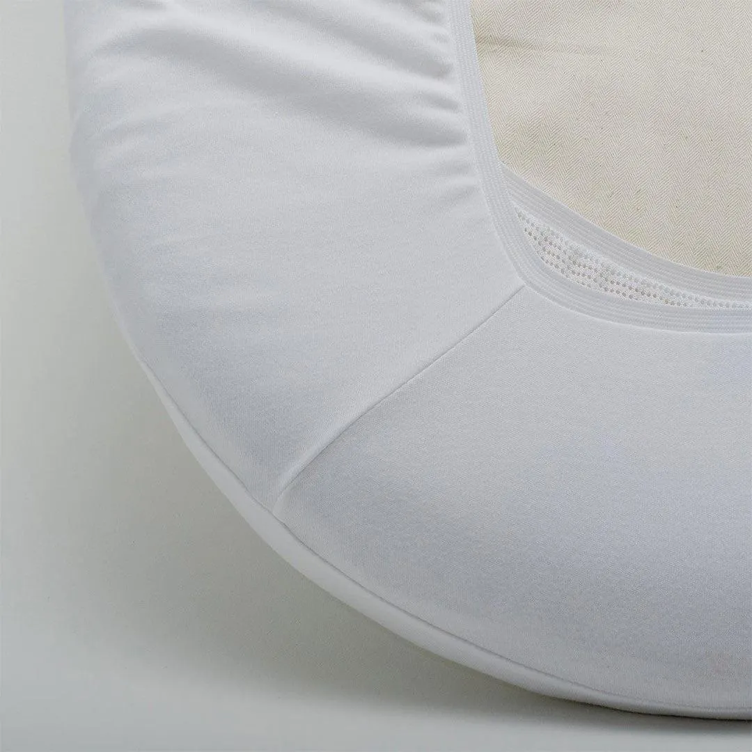Gaia Hera Complete Sleep Cot Bed Sheets - White - 2 Pack