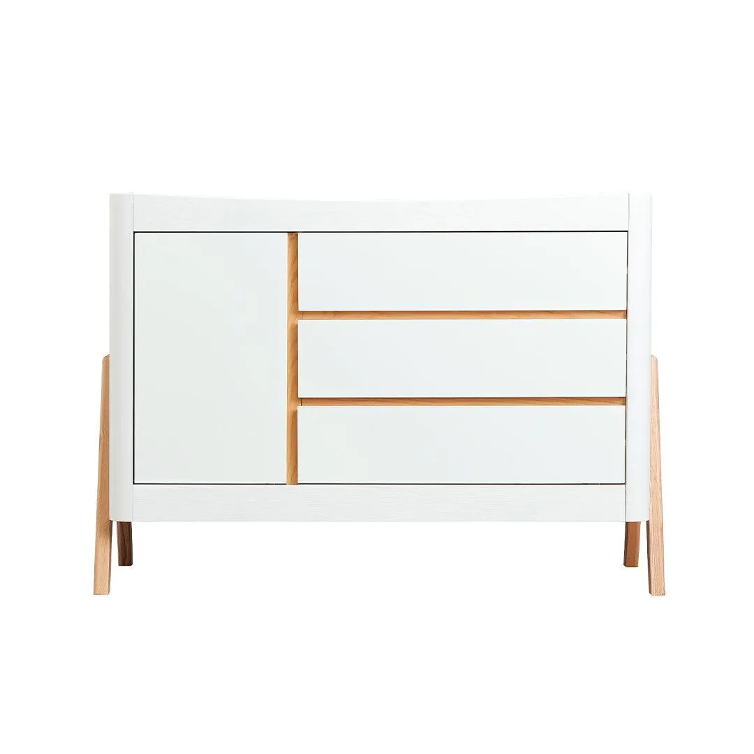 Gaia Hera Dresser - Scandi-White   Natural