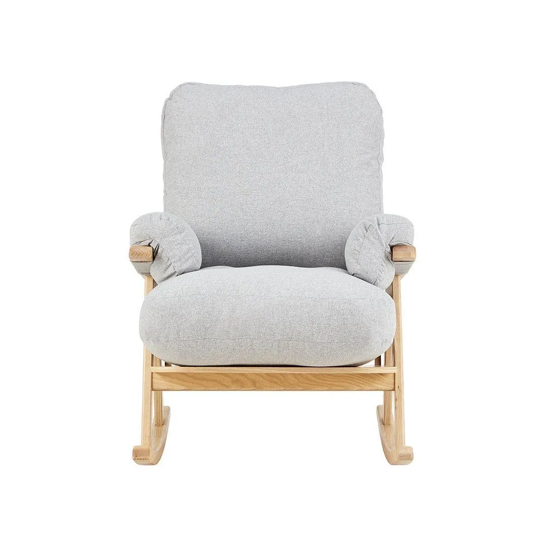 Gaia Hera Rocking Chair - Natural Oak   Dusk