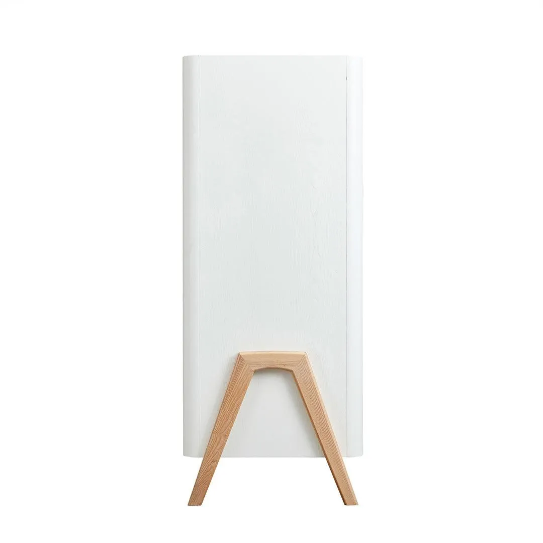 Gaia Hera Wardrobe - Scandi-White   Natural