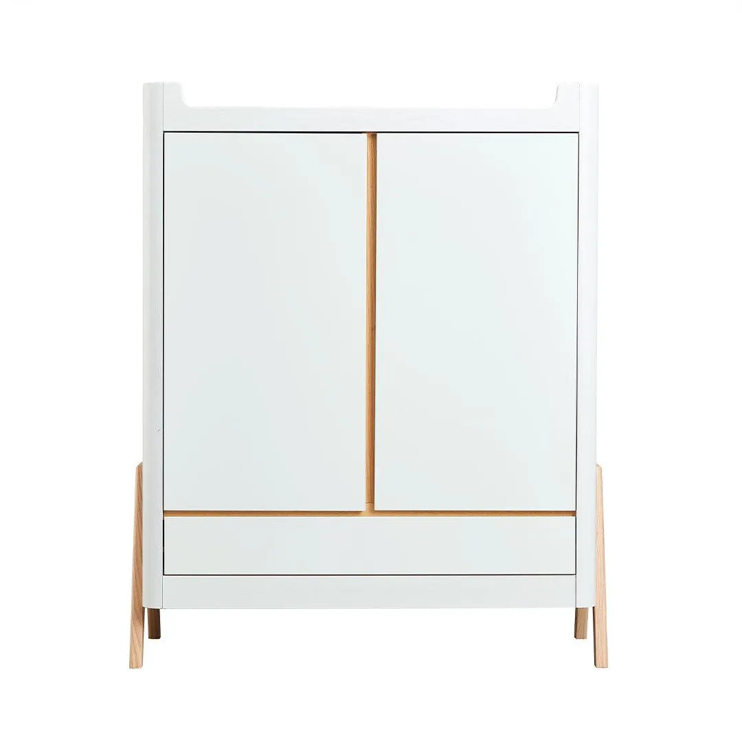Gaia Hera Wardrobe - Scandi-White   Natural
