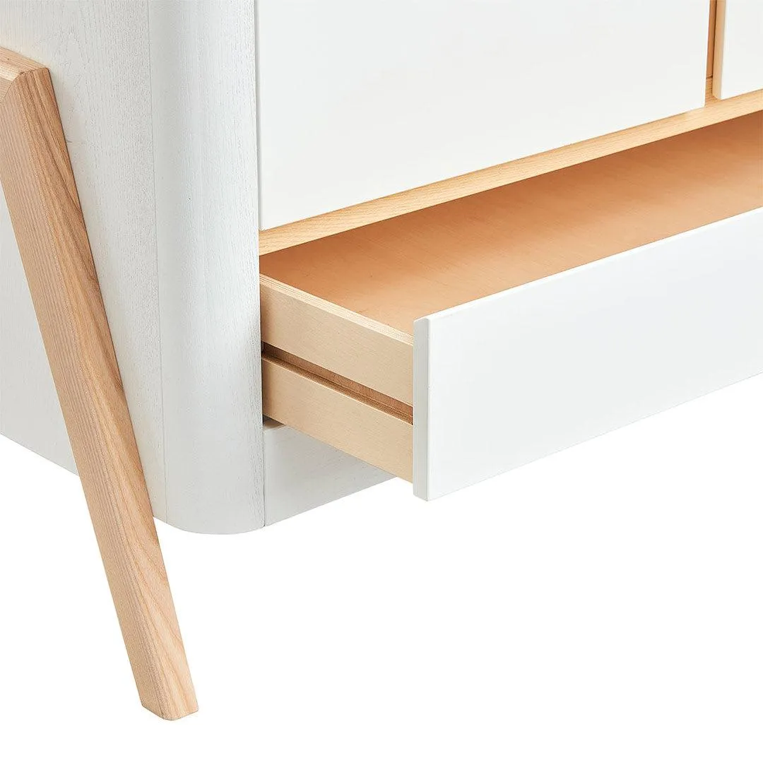 Gaia Hera Wardrobe - Scandi-White   Natural