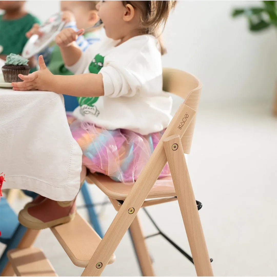 KAOS KLAPP Highchair - Beech - Natural