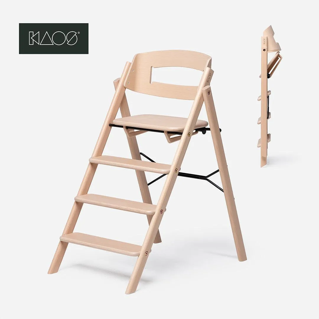 KAOS KLAPP Highchair - Beech - Natural
