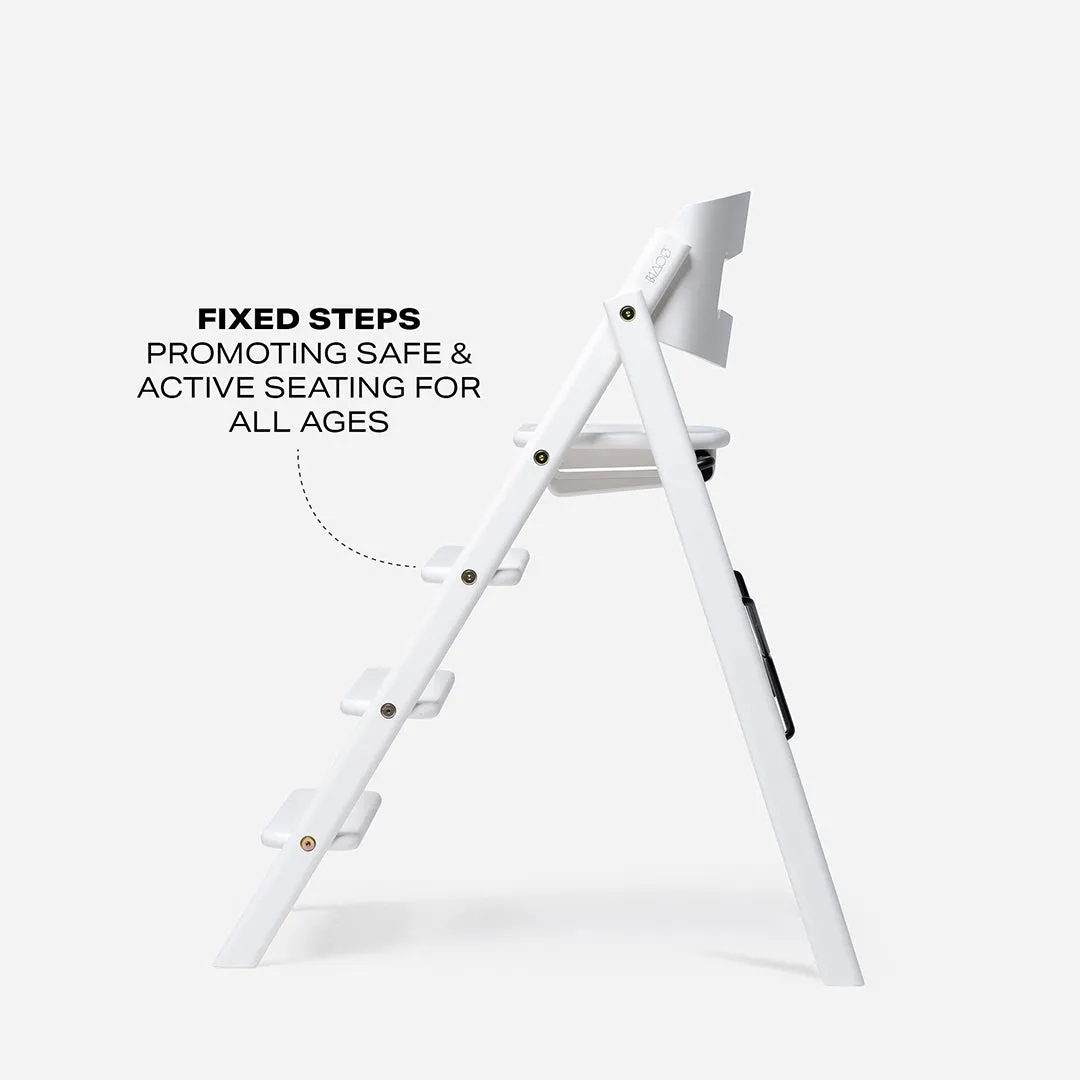 KAOS KLAPP Highchair - Beech - White