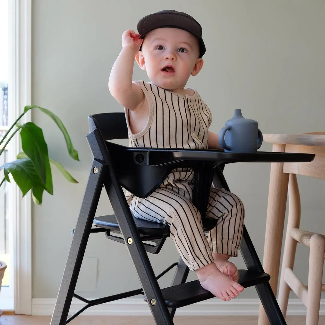 KAOS KLAPP Highchair - Oak - Black