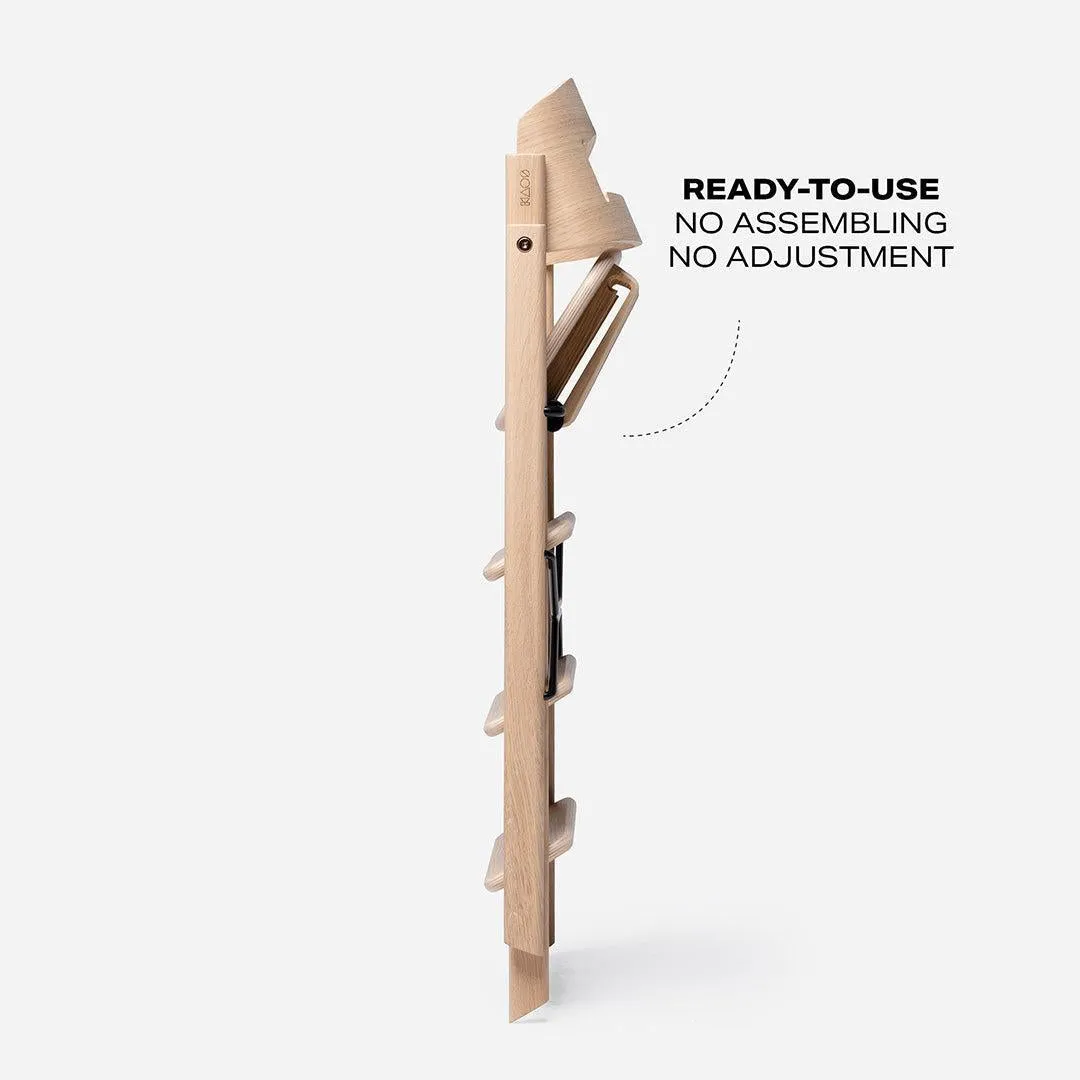 KAOS KLAPP Highchair - Oak - Natural