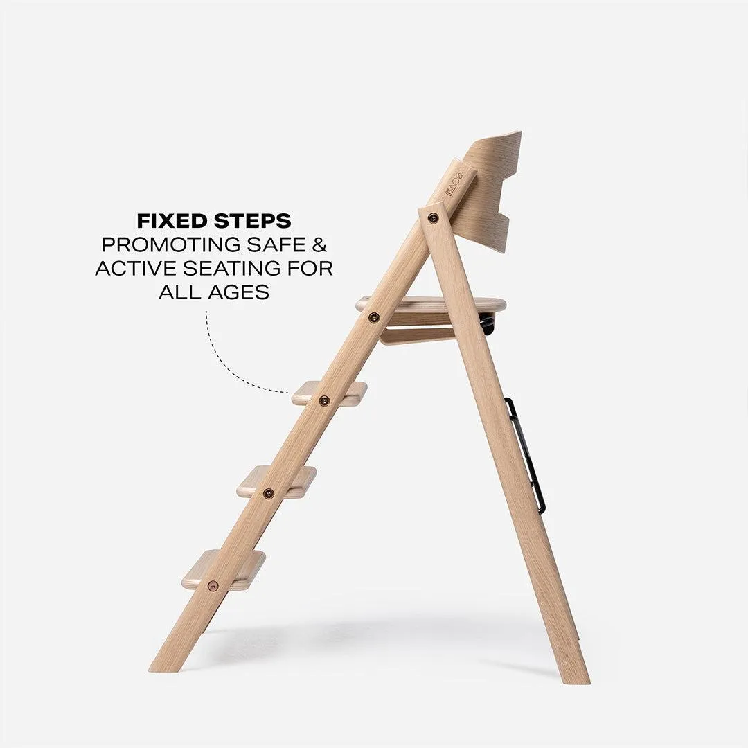 KAOS KLAPP Highchair - Oak - Natural